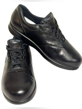 👞🏢 SAS Free Time Tripad Comfort Walking Shoes Black Leather | Women’s 12WW